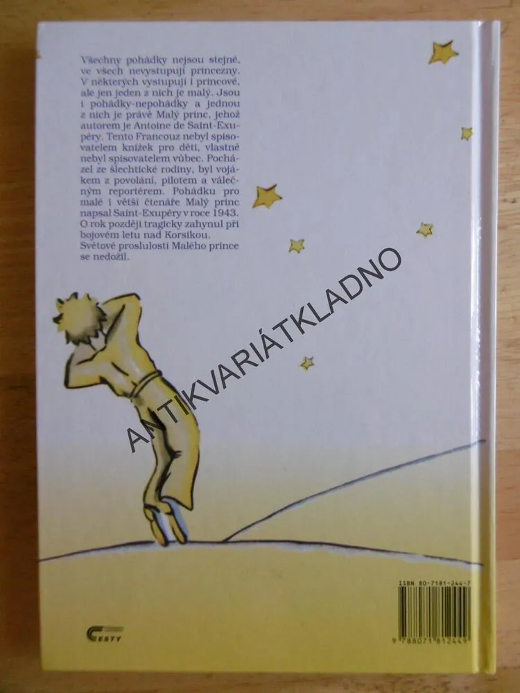 MALÝ PRINC, ANTOINE DE SAINT - EXUPÉRY