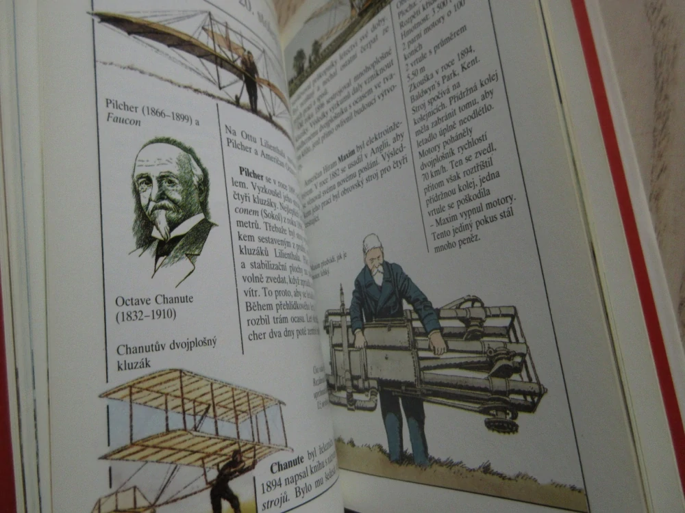 MALÁ KRONIKA LETECTVÍ, O LÉTAJÍCÍCH BLÁZNECH, JAME'S PRUNIER, **an