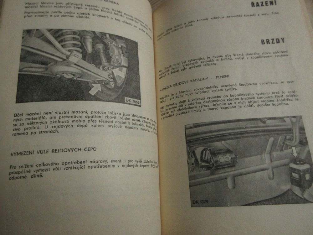 ŠKODA 100-100 L, 110 L-110 LS, NÁVOD K OBSLUZE A ÚDRŽBĚ, VETERÁN, **an