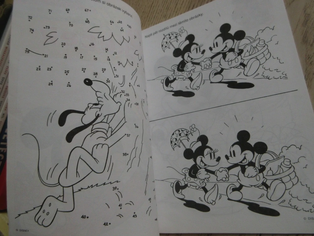 PALEČEK, DISNEY OMALOVÁNKY 4/95, **an