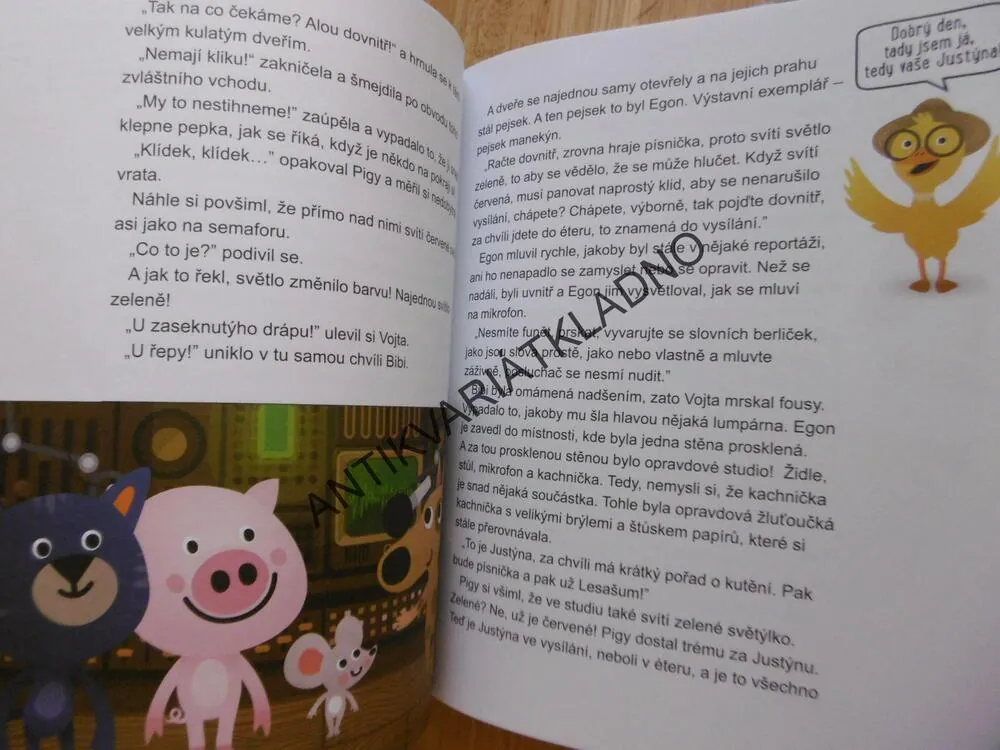 PRASÁTKO PIGY A JEHO KOUZELNÝ SVĚT, KARPIANUS, VAJDA,