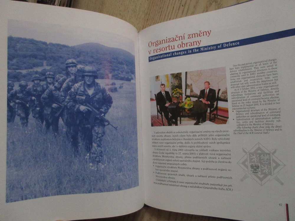 ČESKÁ REPUBLIKA A JEJÍ ARMÁDA, **an