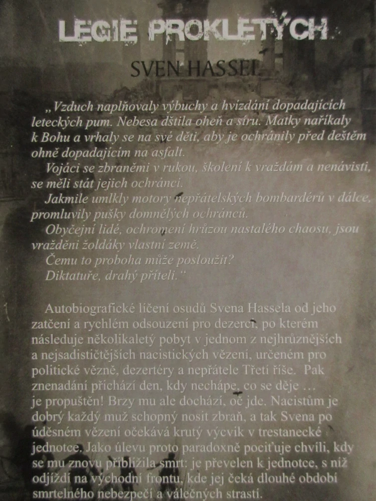 LEGIE PROKLETÝCH, SVEN HASSEL, **an