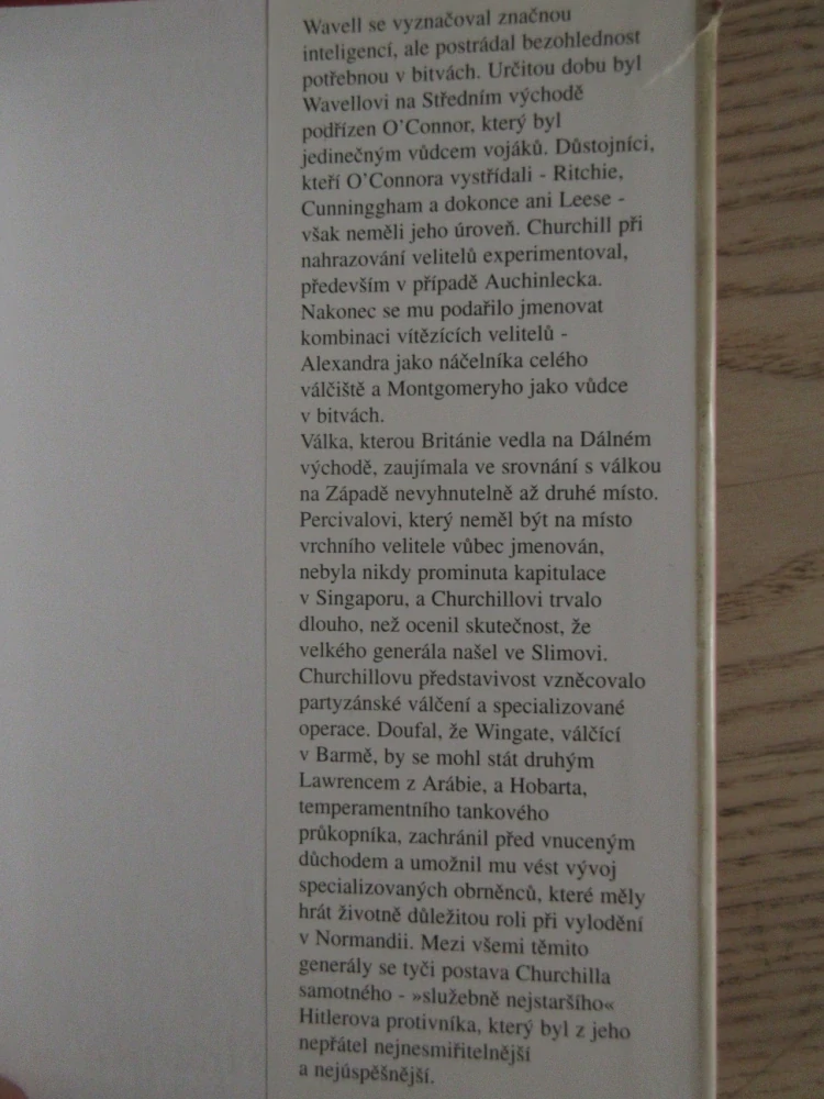 CHURCHILLOVI GENERÁLOVÉ, JOHN KEEGAN, **an