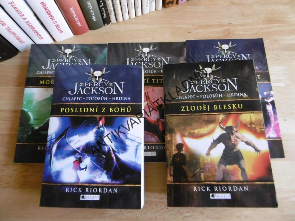 PERCY JACKSON, 1-5, RICK RIORDAN,