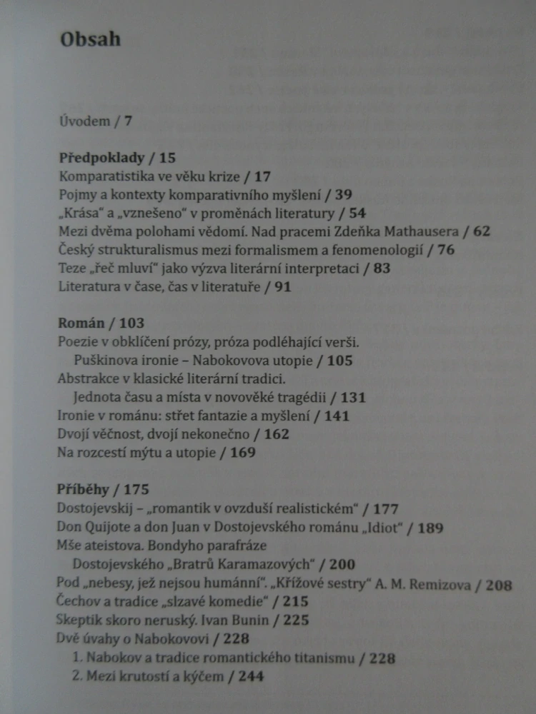 ROMÁN V SOUVISLOSTECH ČASU, VLADIMÍR SVATOŇ, **an