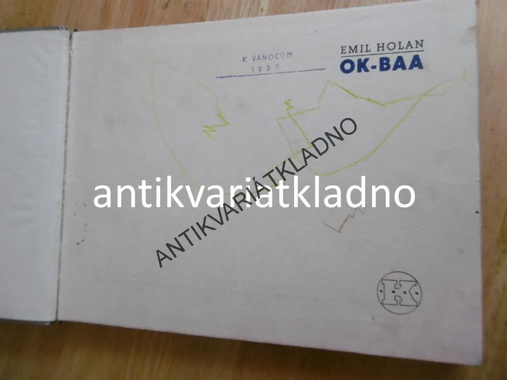 OK-BAA, LETADLO, EMIL HOLAN, PŘÍBĚHY DOPRAVNÍHO LETADLA,1937
