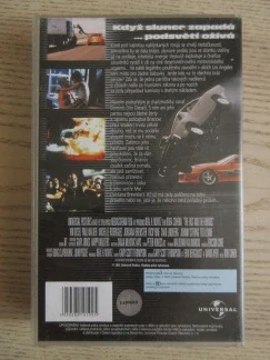 RYCHLE A ZBĚSILE, V. DIESEL, VHS VIDEOKAZETA