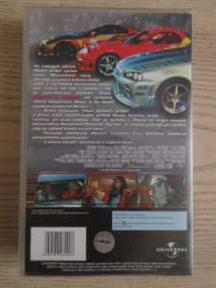 RYCHLE A ZBĚSILE 2, P. WALKER, VHS VIDEOKAZETA