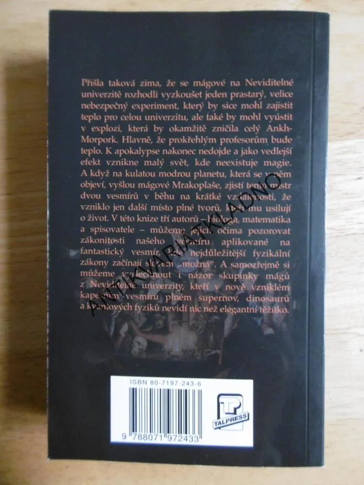 VĚDA NA ZEMĚPLOŠE, ÚŽASNÁ ZEMĚPLOCHA, TERRY PRATCHETT, IAN STEWART, JACK COHEN