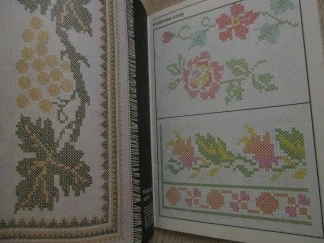 VYŠÍVÁNÍ, KŘÍŽKOVÉ A ČÁRKOVÉ VYŠÍVÁNÍ, DÍL 3., **an