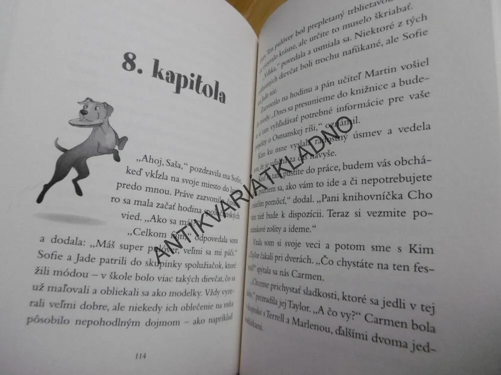 PSIE ZÁCHRANÁRKY, ŠTVORNOHÁ DIVOŠKA, SLOVENSKY, DAPHNE MAPLEOVÁ