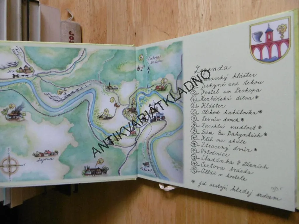 KYTIČKA OD NEDOSTAVĚNÉHO CHRÁMU, SÁZAVSKÉ POVĚSTI, AUBRECHT, SVOBODA, **an