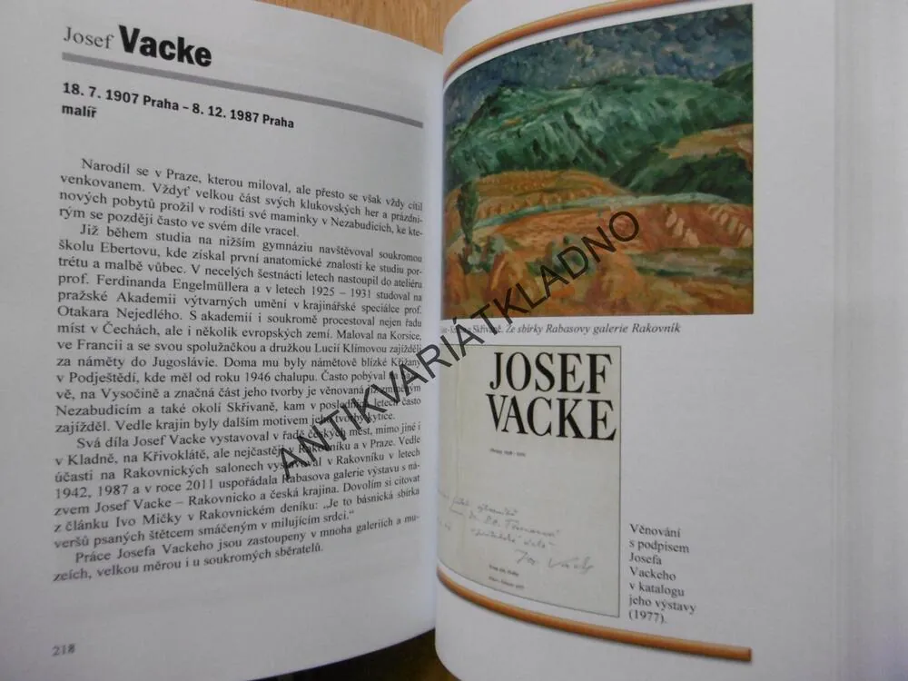 OSOBNOSTI RAKOVNICKA, NOVOSTRAŠECKA S UKÁZKAMI RUKOPISŮ, FROLÍK,