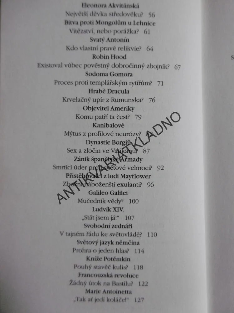 50 NEJVĚTŠÍCH LŽÍ A LEGEND SVĚTOVÝCH DĚJIN,GUTBERLET, **an
