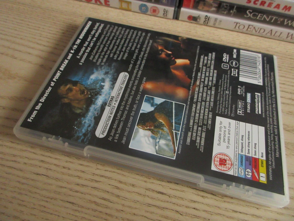 VÁHA VODY, E. HURLEY, GB OBAL, ČESKÁ VERZE, DVD FILM