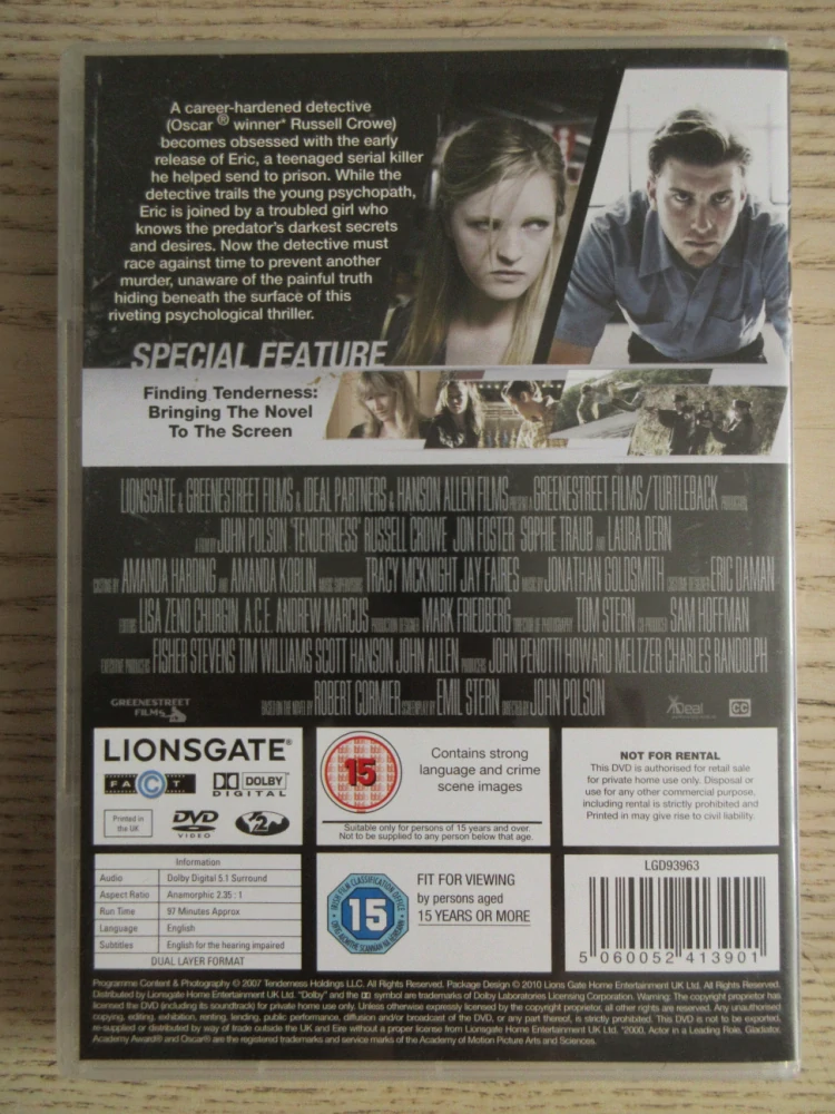 NĚHA, R. CROWE, J. FOSTER, GB OBAL, ČESKÁ VERZE, DVD FILM