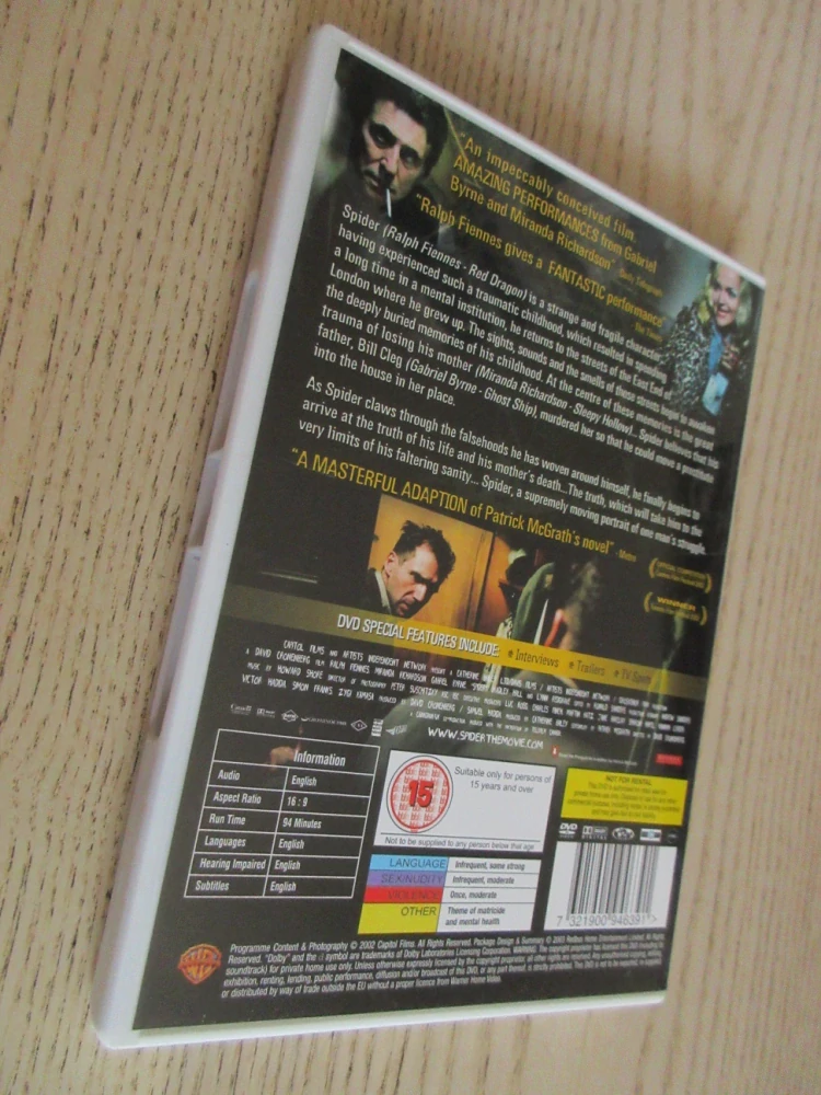 PAVOUK, M. RICHARDSON, G. BYRNE, GB OBAL, ČESKÁ VERZE, 2X DVD FILM