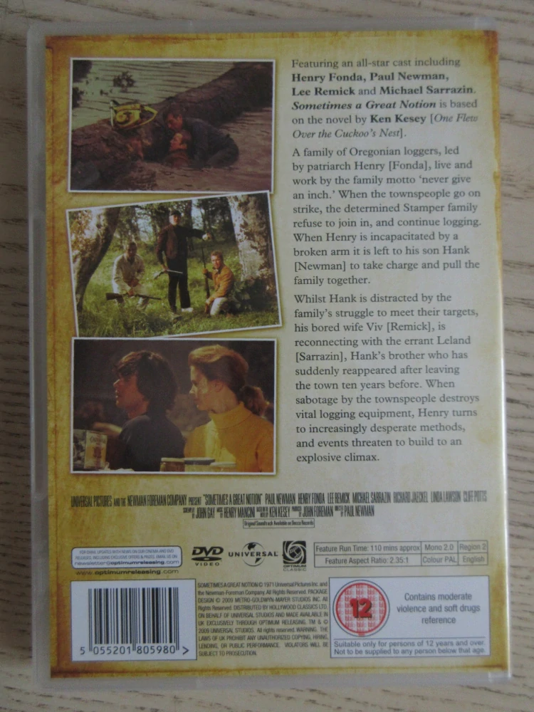 TAK MĚ NĚKDY NAPADÁ, P. NEWMAN, H. FONDA, GB OBAL, ČESKÁ VERZE, DVD FILM