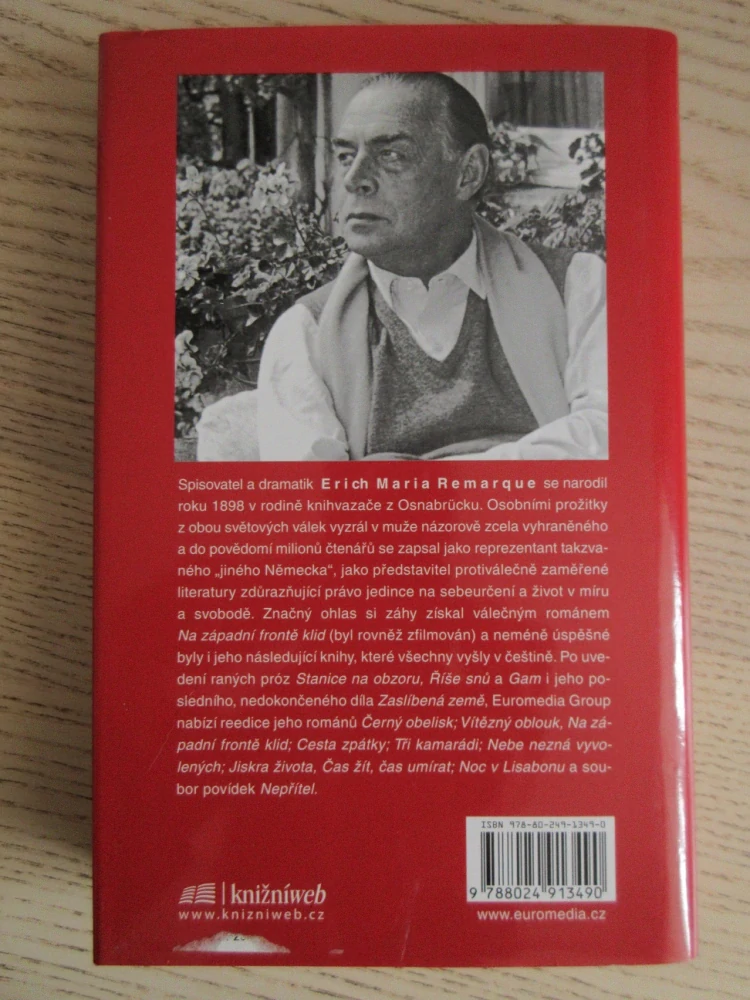 MILUJ BLIŽNÍHO SVÉHO, ERICH MARIA REMARQUE, **an