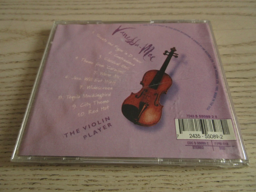 VANESSA MAE, THE VIOLIN PLAYER, CD HUDBA