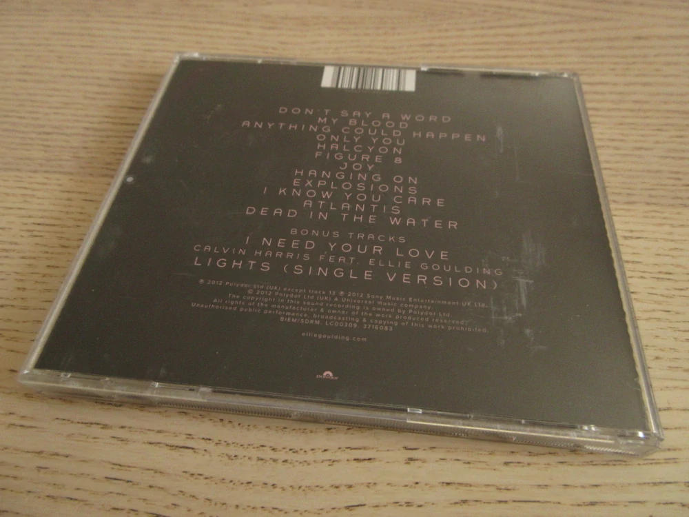 ELLIE GOULDING, HALCYON, CD HUDBA