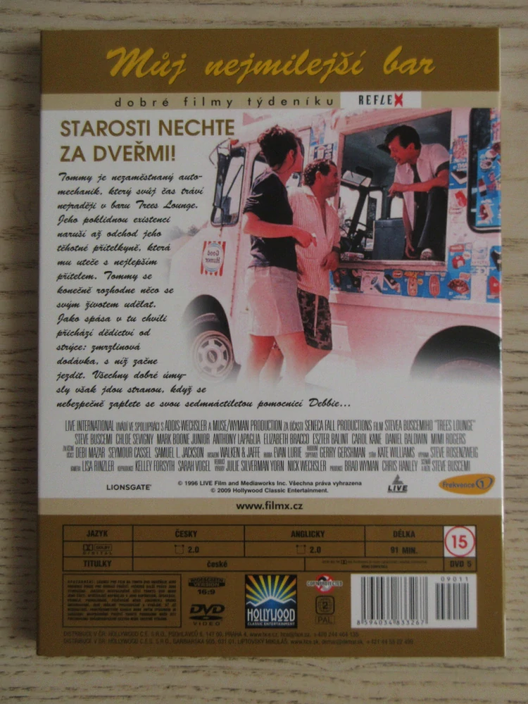 MŮJ NEJMILEJŠÍ BAR, STEVE BUSCEMI, DVD FILM
