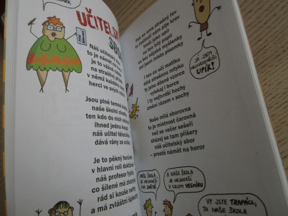 PRVOTŘÍDNÍ BLÁZNI MAJ POTÍŽE S KÁZNÍ, LUKÁŠ PAVLÁSEK, **an