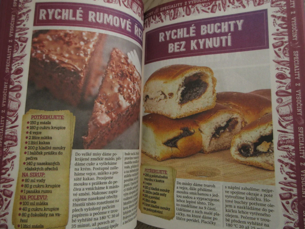 SPECIALITY Z VYSOŠINY, 124 TRADIČNÍCH POKRMŮ, **an