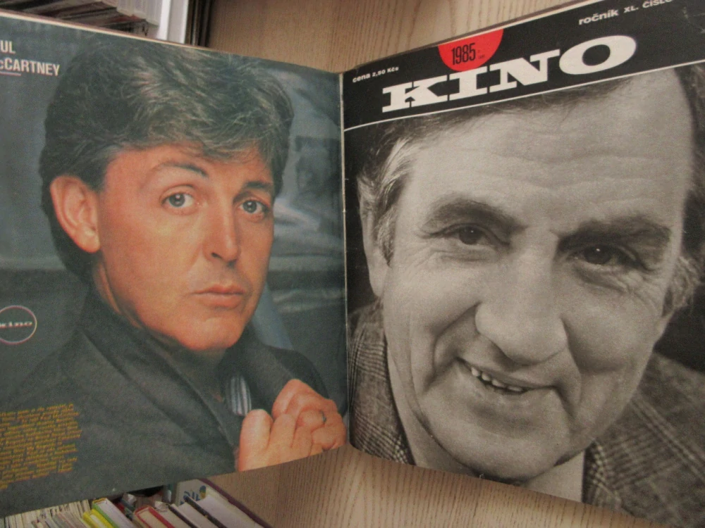 KINO 1985, ROČNÍK XL., ČÍSLO 1-26, L. DE FUNES, D. VLKOVÁ, A. CLEMENT, I. KAČÍRKOVÁ, G. WILDER, **an