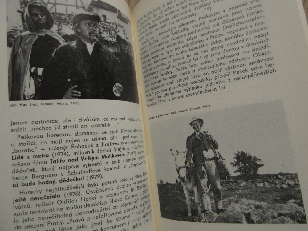 PĚŠEK LADISLAV, FILMOVÝ SEŠIT, **an