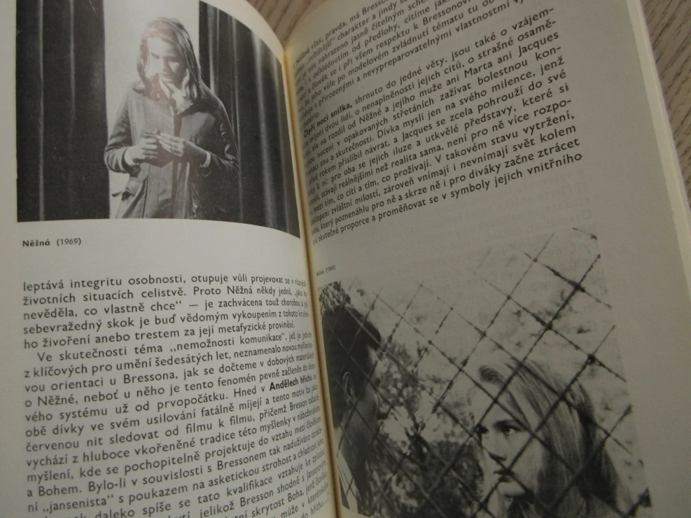 BRESSON ROBERT, FILMOVÝ SEŠIT, **an