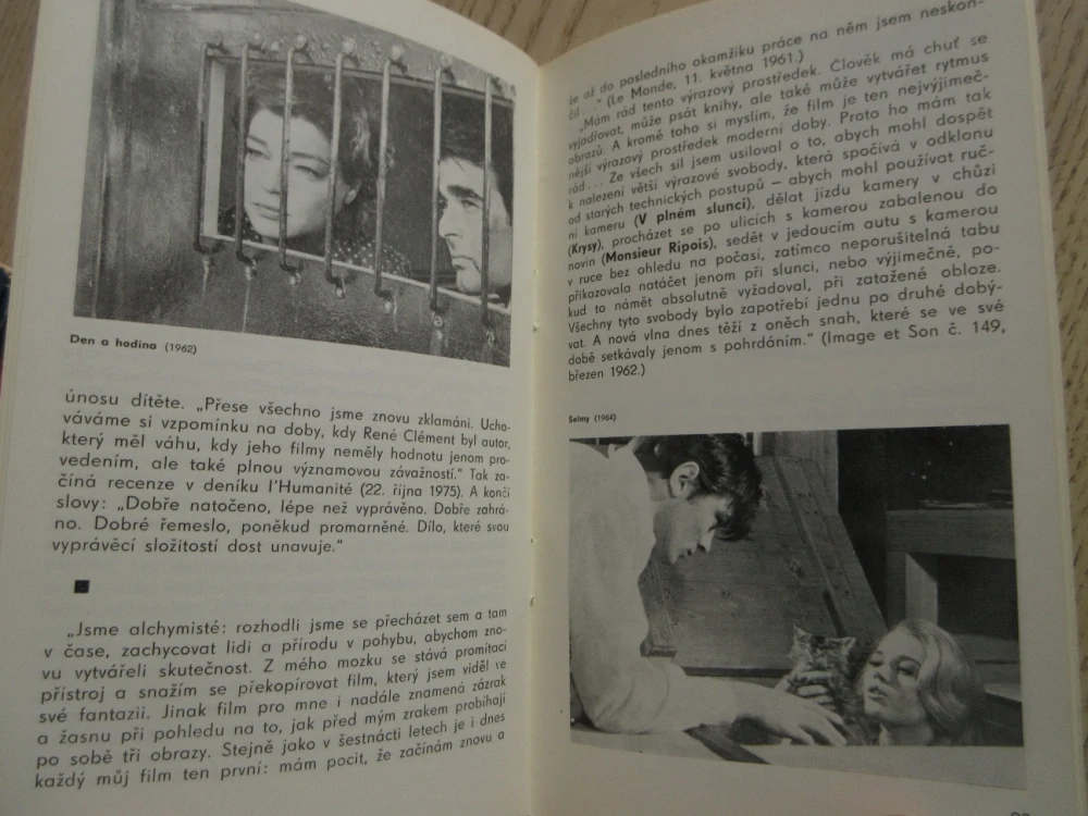 CLÉMENT RENÉ, FILMOVÝ SEŠIT, **an
