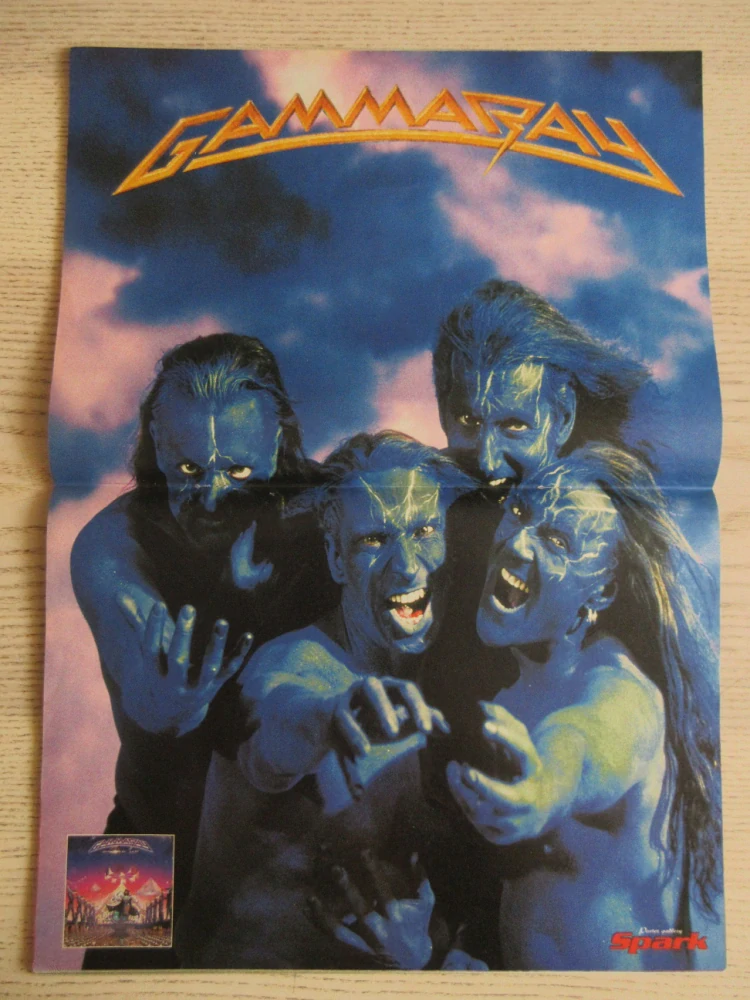 ROCKOVÝ MAGAZÍN SPARK, Č. 6/99, PLAKÁT GAMMARAY, SKUNK ANANSIE, **an