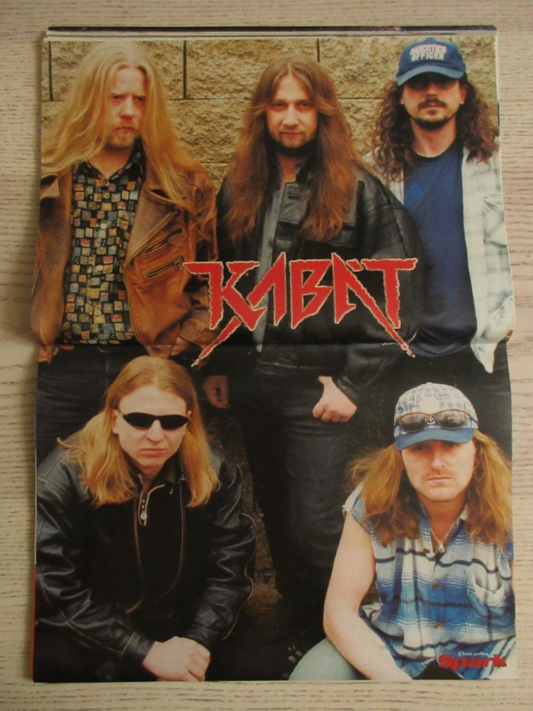 ROCKOVÝ MAGAZÍN SPARK, Č. 7/99, PLAKÁT KABÁT,  DOG EAT DOG, **an
