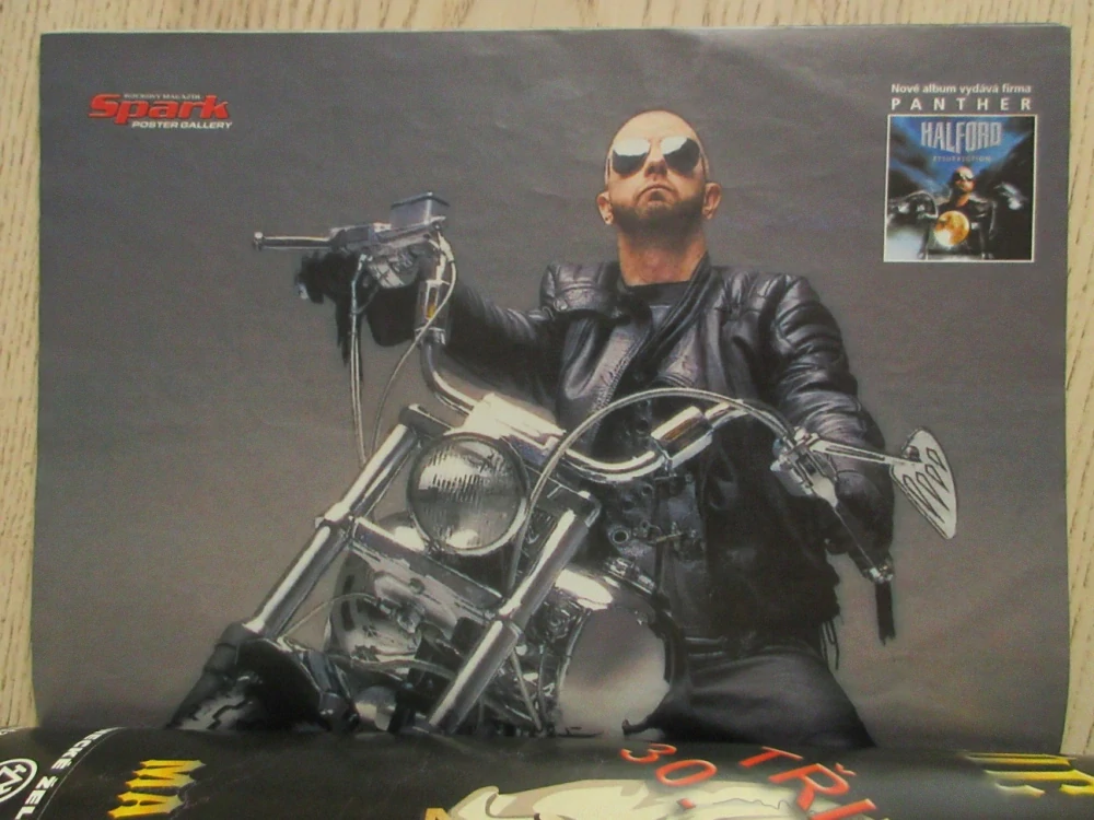 ROCKOVÝ MAGAZÍN SPARK, Č. LÉTO/2000, PLAKÁT DREAM THEATER, ROB HALFORD, **an