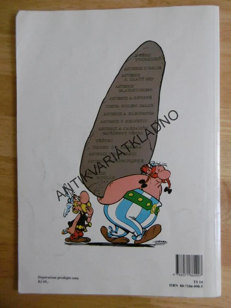 ASTERIX A KOTLÍK, KOMIKS, UDERZO, **an