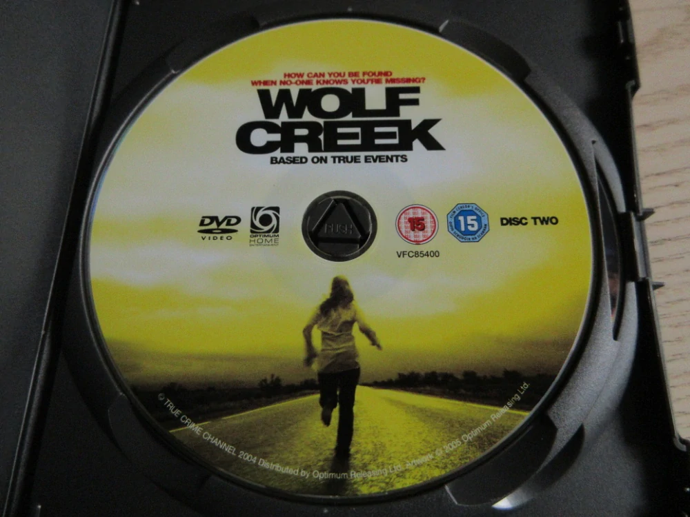 WOLF CREEK, J. JARRATT, GB OBAL, ČESKÁ VERZE, 2X DVD FILM