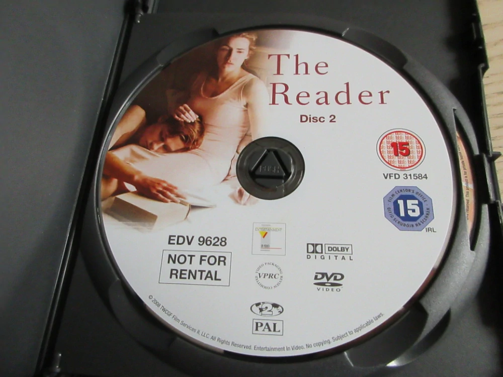 PŘEDČÍTAČ, K. WINSLET, R. FIENNES, GB OBAL, ČESKÁ VERZE, 2X DVD FILM