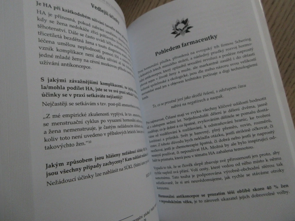 ŽIVOT BEZ HORMONÁLNÍ ANTIKONCEPCE, AUTOGRAM, ADÉLA NOVÁKOVÁ A SPOL., **an