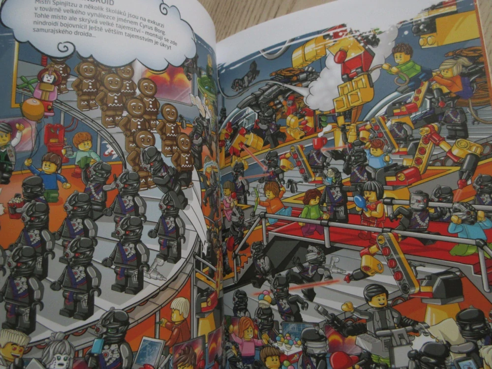 LEGO NINJAGO ČASOPIS, HLEDÁNÍ DOBRODRUŽSTVÍ, **an