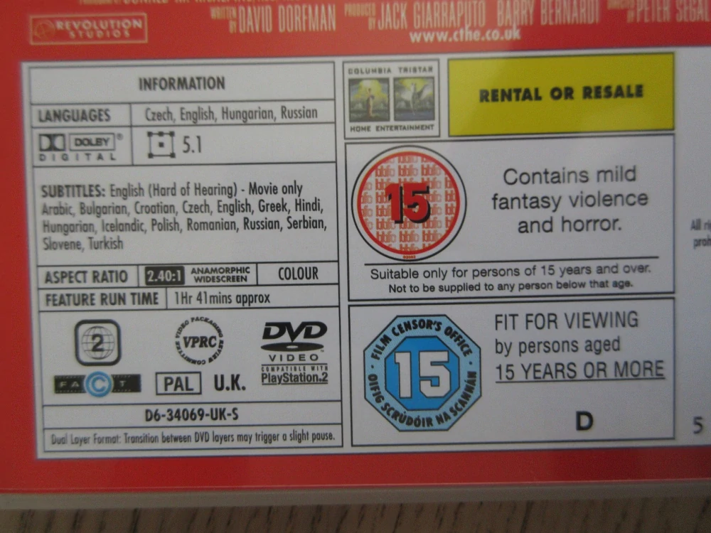 KURS SEBEOVLÁDÁNÍ, A. SANDLER, J. NICHOLSON, DVD FILM
