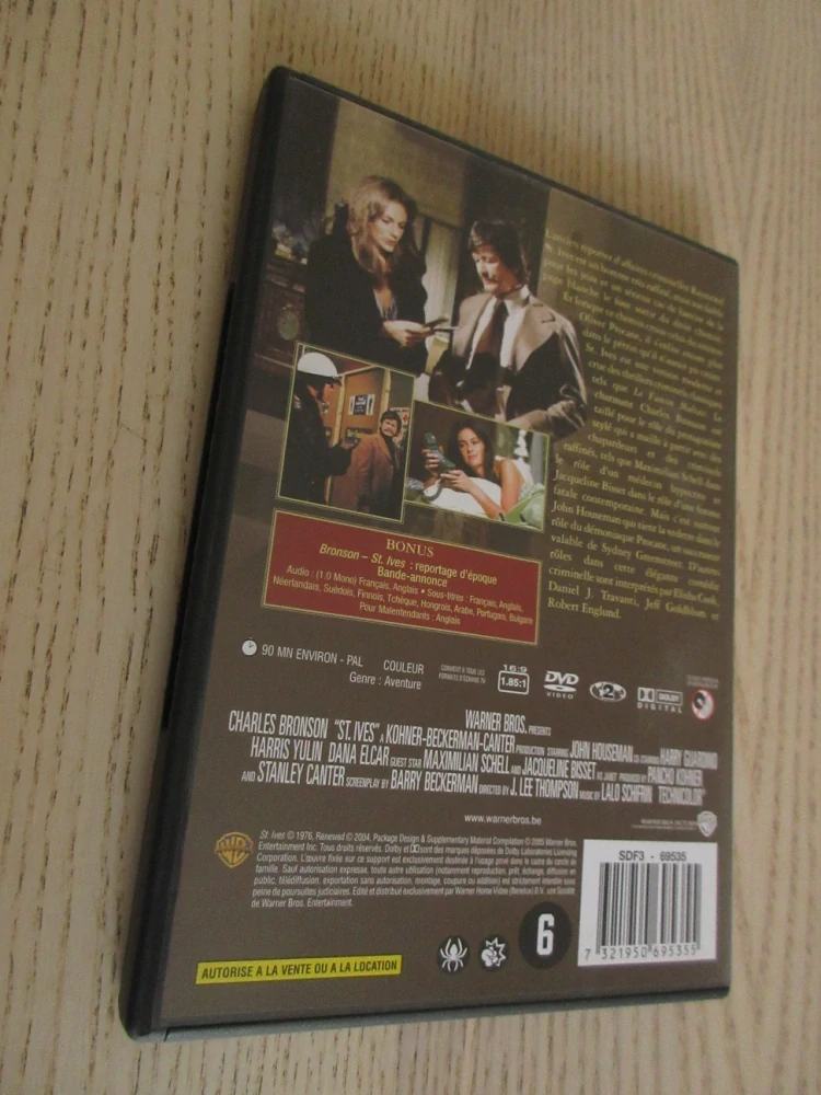 NEDOKONČENÁ NOVELA, CH. BRONSON, DVD FILM