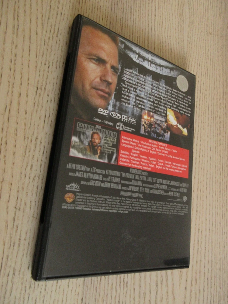 POSEL BUDOUCNOSTI, K. COSTNER, DVD FILM