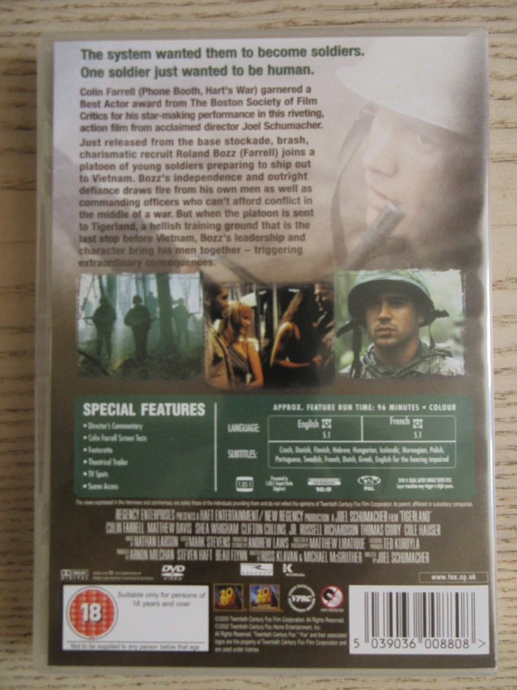 TÁBOR TYGRŮ, C. FARRELL, M. DAVIS, DVD FILM
