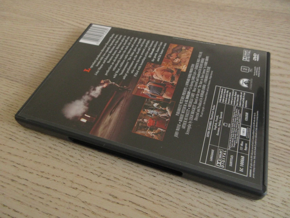 EL DORADO, J. WAYNE, R. MITCHUM, DVD FILM