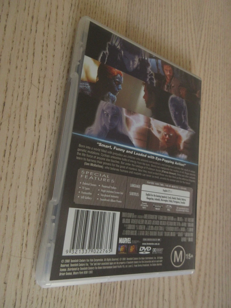 X-MEN, P. STEWART, H. JACKMAN, DVD FILM