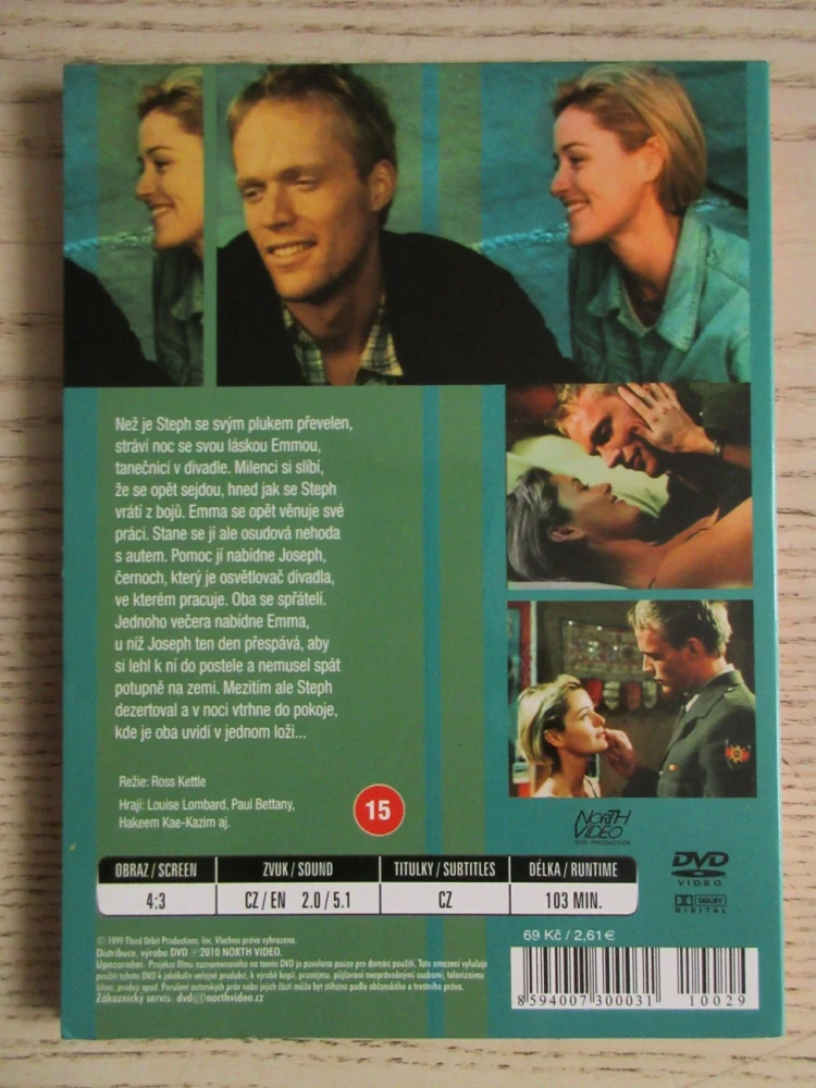 MRAČNA NAD AFRIKOU, L. LOMBARD, P. BETTANY, DVD FILM