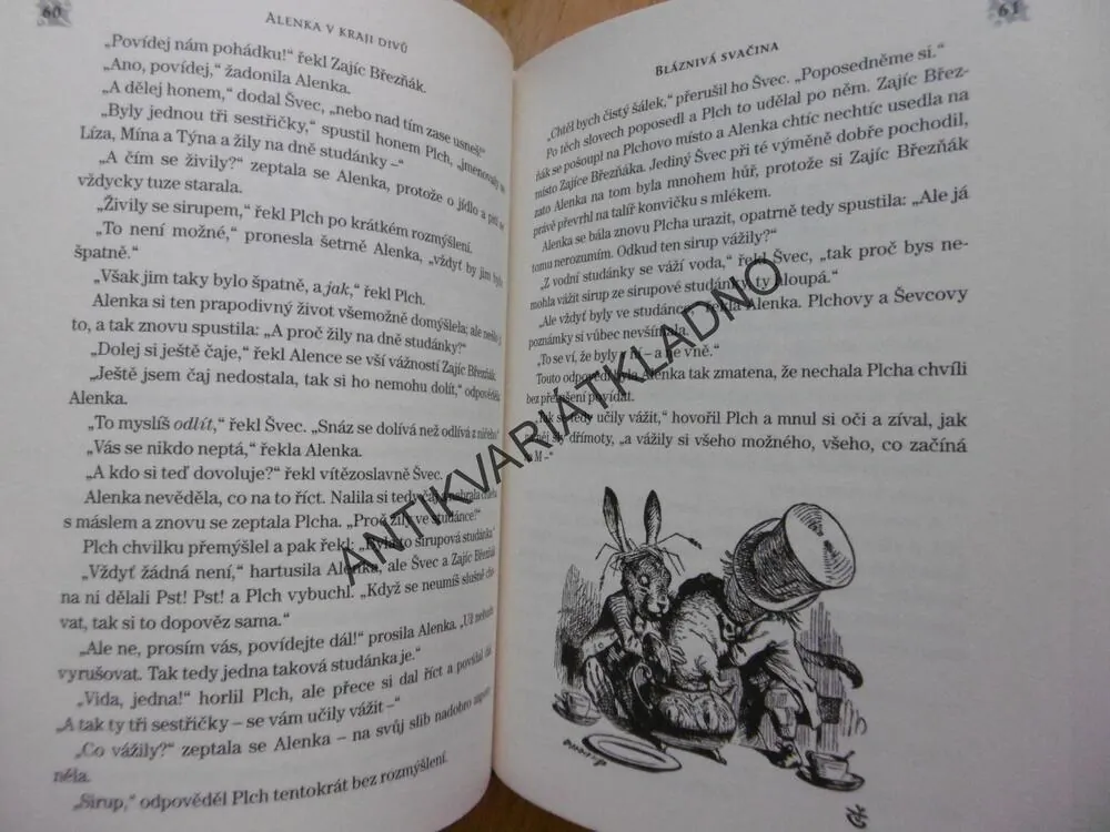 ALENKA V KRAJI DIVŮ A ZA ZRCADLEM, LEWIS CARROLL