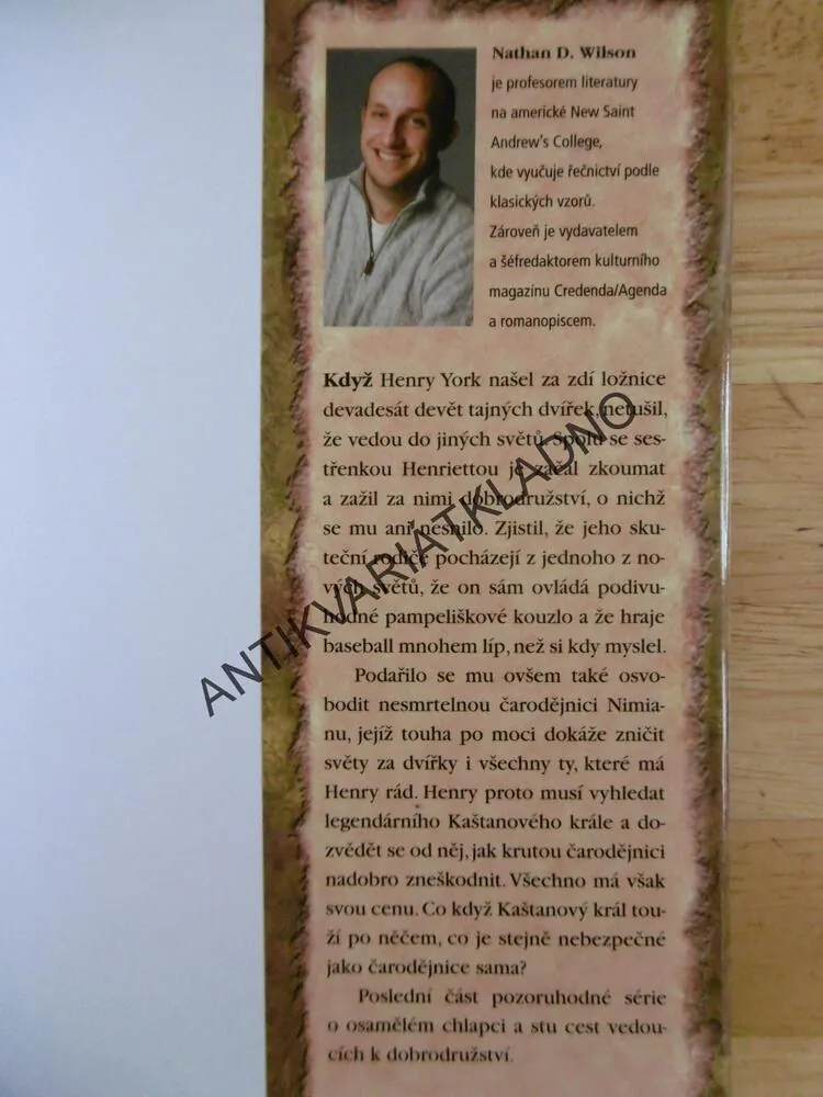 KAŠTANOVÝ KRÁL, N.D. WILSON, **an